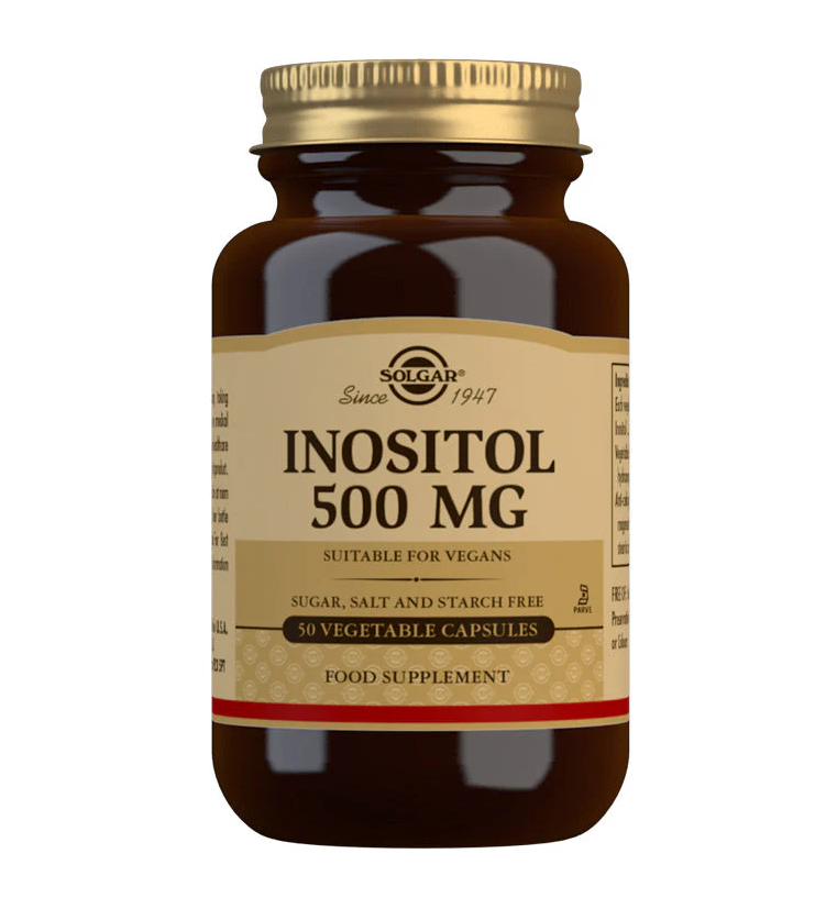 Solgar Inositol 500 mg 50 Vege Capsules